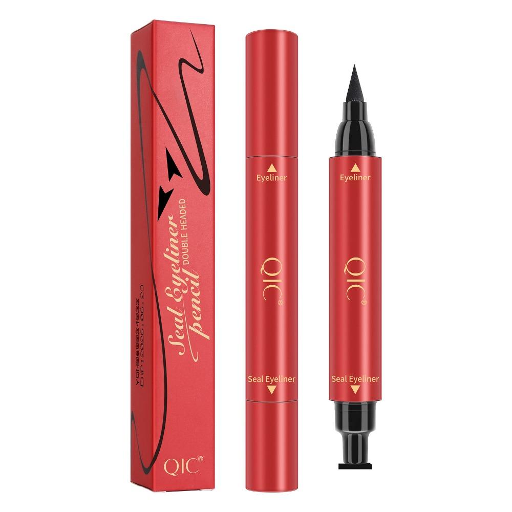 Подводка для глаз QIC Seal Color Pen Tail Wing Двуглавая подводка для глаз Seal