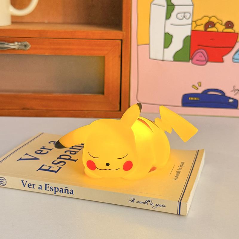 Милый мультяшный ночник для спальни в общежитии, прикроватная лампа, украшение комнаты, светящийся орнамент