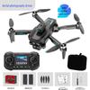 Foldable Brushless Drone with Intelligent Obstacle Avoidance and HD Screen Controller - H19 Aerial Photography Toy