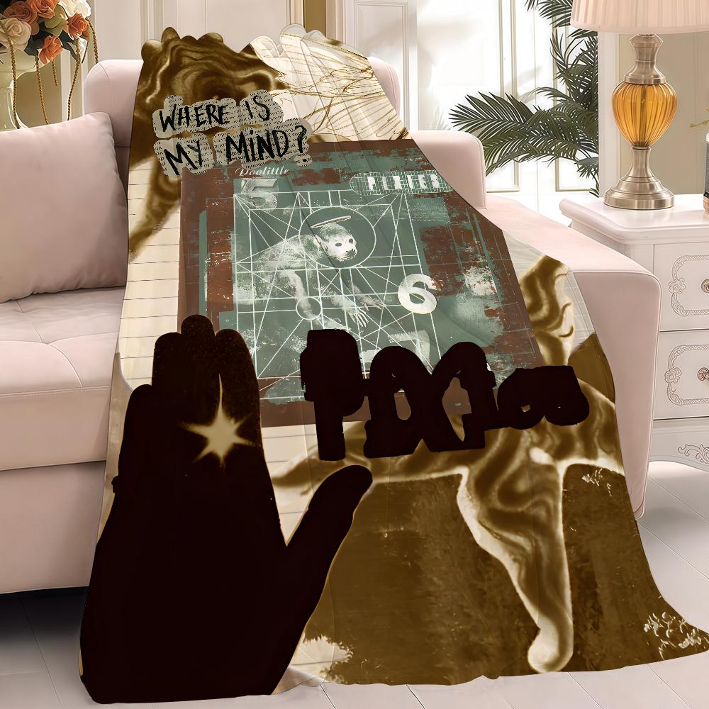 Rock Band P Pixies Doolittle Blanket Warm And Soft Suitable For Bedroom Living Room Sofa Bed Office Travel Camping