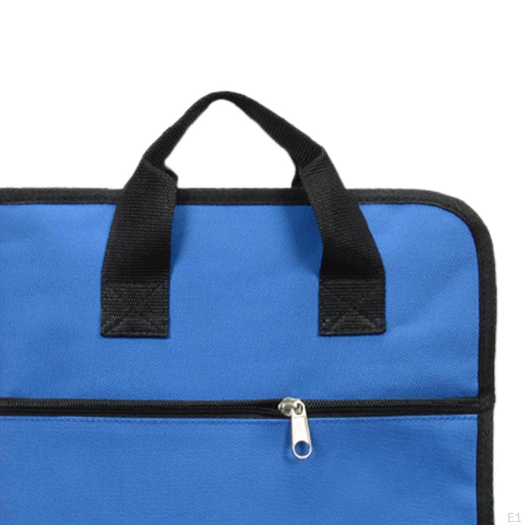 Drum Sticks Bag, Portable Stick Storage Hanging Bag with Handle for Percussion