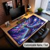 Tree of Life Theme Custom Mouse Pad Personalized With Name Text Customized Desk Mat For Office Home Decor