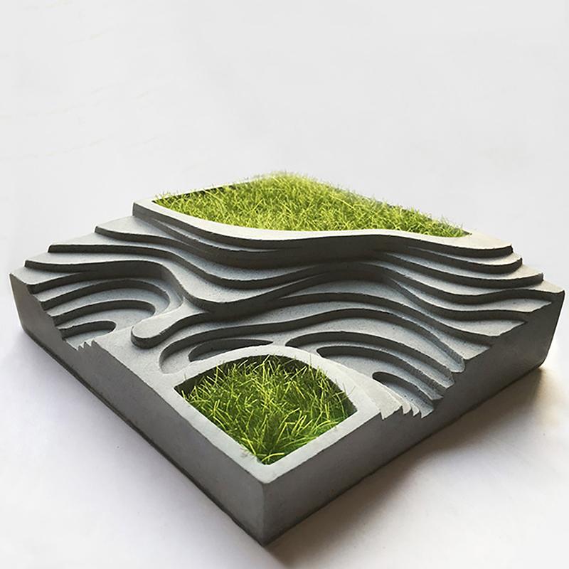Квадратная терраса, цветочный горшок, форма для эпоксидной смолы, силиконовая форма для горшков, сделай сам, бетон, цемент, гипс, цветочный горшок, изготовление вручную
