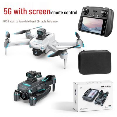 S159 GPS-дрон с бесщеточными двигателями, обходом препятствий, интеллектуальным управлением, 5G-передачей изображения, квадрокоптер для аэрофотосъемки.