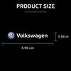 Car For Volkswagen VW 3D Metal Car Emblem Letter Decorative Stickers Badge Decal For Volkswagen VW Tiguan CC Jetta Polo Golf Pas