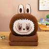New Matte Labubu Fabric Pillow, Quilt, Air Conditioner Blanket, Car Cushion, Backpack, Hand-held Car Blanket