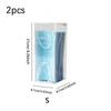 1/2pcs-Transparent Mask Storage Box with Cover Dust Mouth and Nose Cover Door Desk Entrance Mask Box