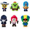 Brawl Stars Poco Spike E Primo Clot Короткая плюшевая кукла, игровая фигурка, Коллекционная модель, орнамент, гаражный комплект, игрушки, подарок