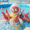 Children's Octopus Ring Water Play Toy Baby Bathing Floating Throwing Ring Octopus Water Play Bathroom Toy