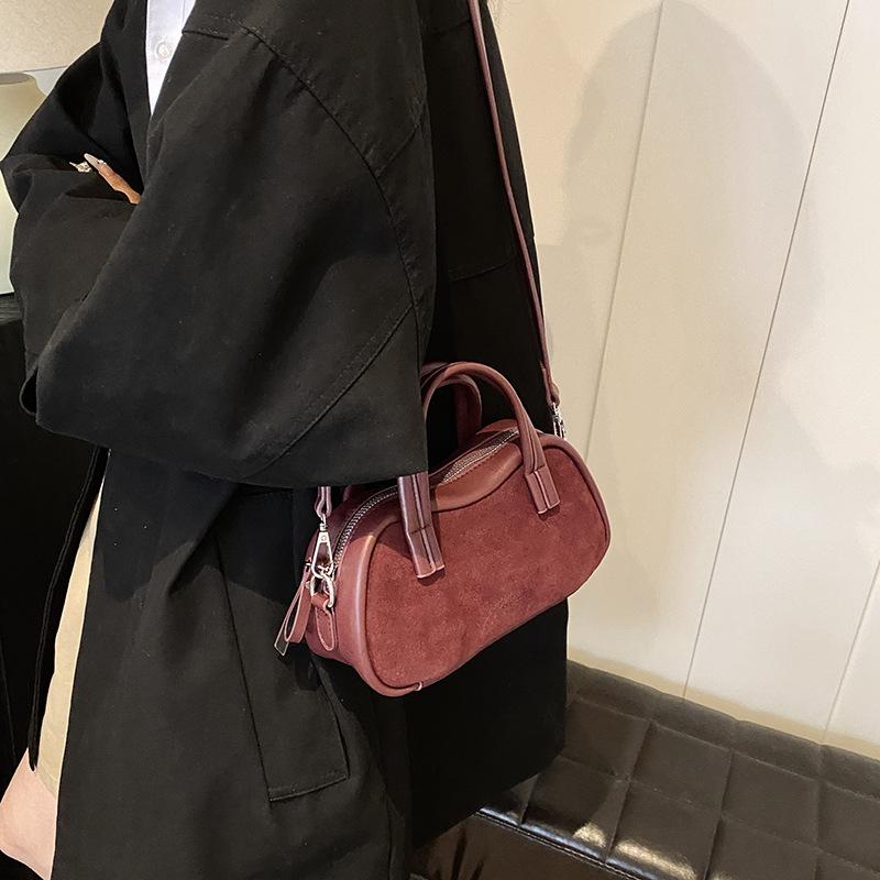 Simple Matte Bag Women'S Bag Autumn Portable Pillow Bag Premium Foreign Retro Messenger Bag