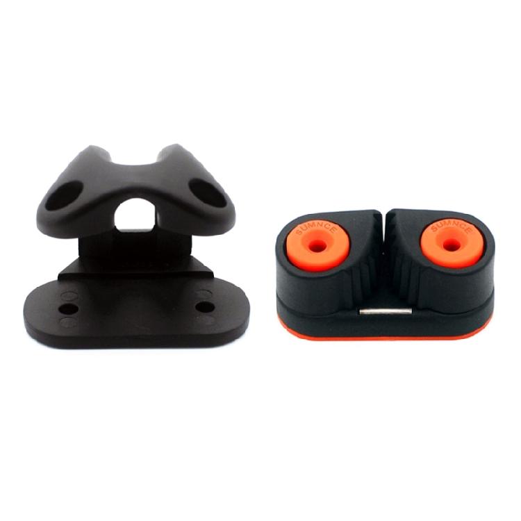Boat Cleats Wire Rope Fairlead Kayak Accessories Marine Line Cleats Bearing Carbo Cleat for Boat Canoe