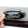 New 2026 Car Sticker 2025 Hot 17.5x7.5CM Car Logo Front Hood Trunk Badge Sticker for Ford Fiesta Focus Fusion Edge Ecosport Tran