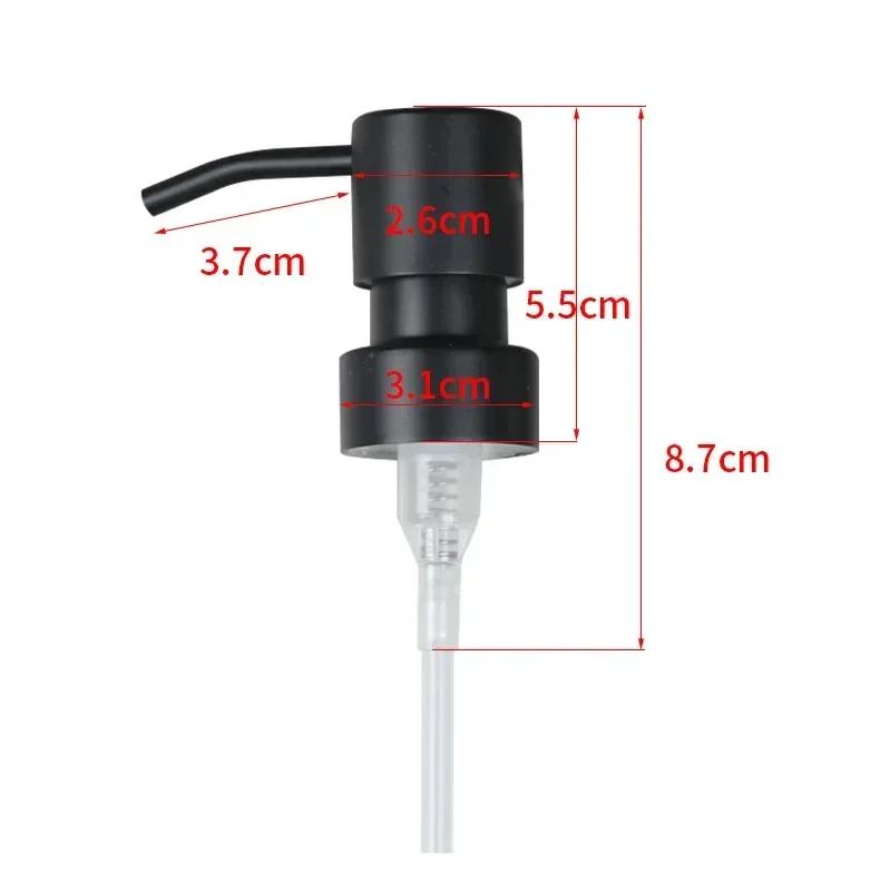 304 Stainless Steel Hand Liquid Dispenser Nozzle for Bathroom Kitchen Foam Soap Products Shampoo Bathroom Accessories