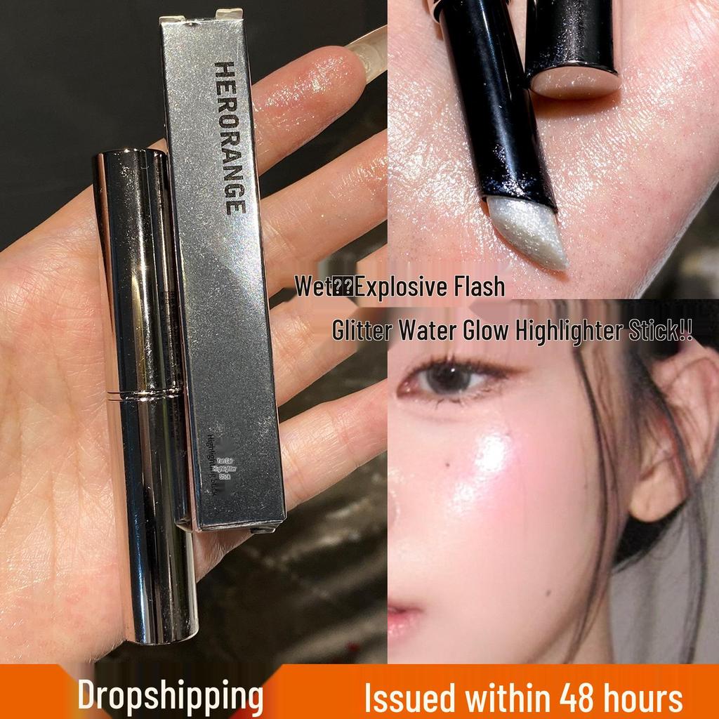 Стикер для сияния HERORANGE: Супер Блеск для век, внутреннего уголка глаза и скул.