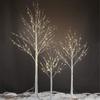 Светодиодные огни-деревья Рождественские Пульт управления Береза Домашние декоративные огни Для помещений Спальня Комната Пейзаж Светящееся дерево