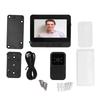 Беспроводной видеодомофон 4,3 дюйма Стабильное соединение Двусторонняя связь Видеодомофон для дома В помещении