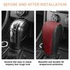 Car Shift Handle Cover Leather Universal Non-Slip Wear-resistant Shift Knob Decor Protective Interior Accessories