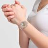 Swatch Кварцевый механизм 30 метров водонепроницаемые унисекс швейцарские часы 34 мм полый циферблат пластиковый корпус ТПУ ремешок SS08K109-S06
