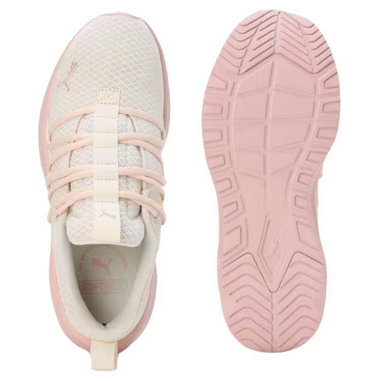 Puma Женские бежево-фиолетовые кроссовки Softride One4All Cream 377672-16