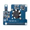 Raspberry Pi 5 PoE Expansion Board with Ethernet, Power Supply Module, Fan, and Metal Heat Sink, 802.3af/at.