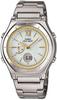 [Casio] Радиоуправляемые солнечные часы Wave Ceptor LWA-M160D-7A2JF Серебристые