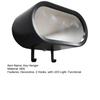 Настенный держатель для ключей от машины в гараж с LED-подсветкой, 2 крючка, органайзер для ключей от машины для прихожей дома или декора гаража