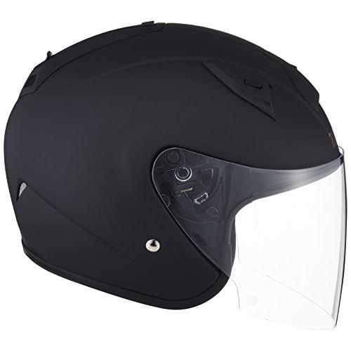 Yamaha Motorcycle Helmet Jet YJ-14 ZENITH Sun Visor Model 90791-2281L Rubber Tone Black L (Head Circumference 58cm~59cm)