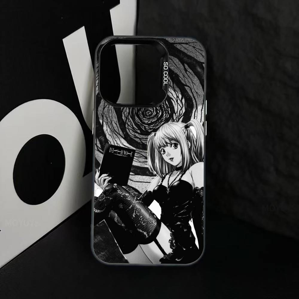 Чехол для телефона Миса Аманэ для iPhone 17,16,15,14,13,12,11 Plus,Pro Max,XS, Цветной Серебристый Чехол для телефона Funda Cover