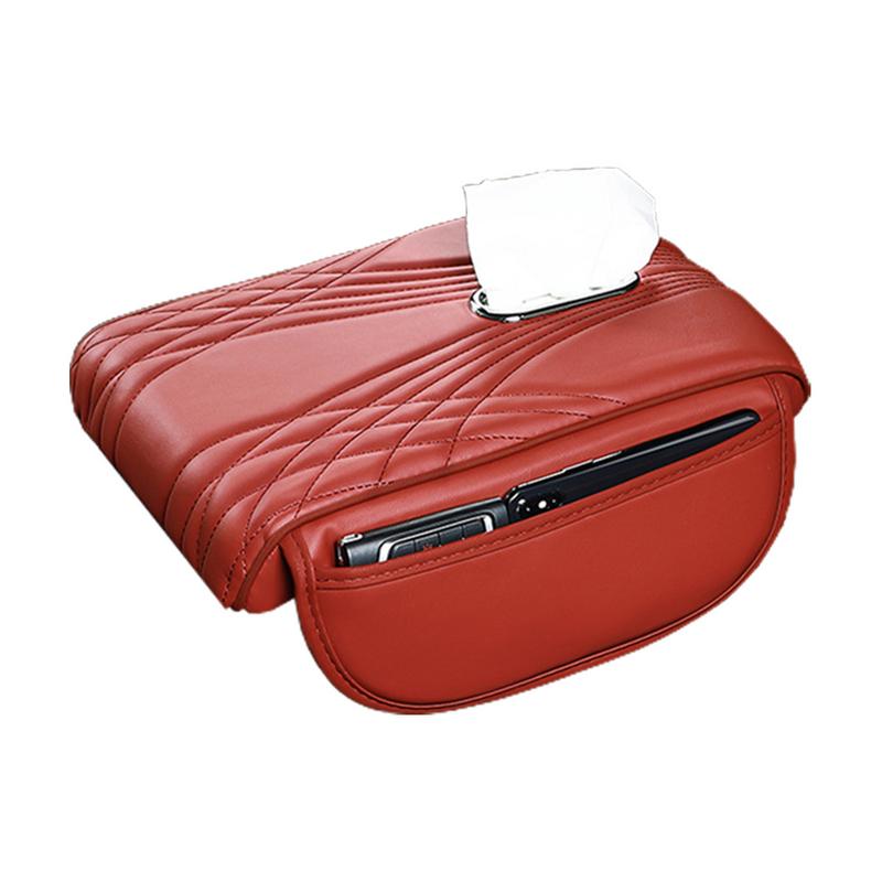 Подлокотник автомобиля водонепроницаемый защитный чехол для подлокотника центральной консоли подушка для локтя с карманом для хранения и коробкой для салфеток