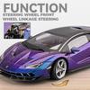 1/18 Масштаб Lamborghini Centenario LP770-4 Супер Гоночный Автомобиль Сплав Металл Литой Модель Высокая Симуляция Звук и Свет Подарок для Мальчика