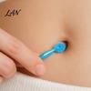 Nail Crevice Cleaning Tool 2PCS Belly Button Brush, Soft Portable Navel Dirt Remover, Skin Travel Body Brush Tool, for Care And Funny Christmas