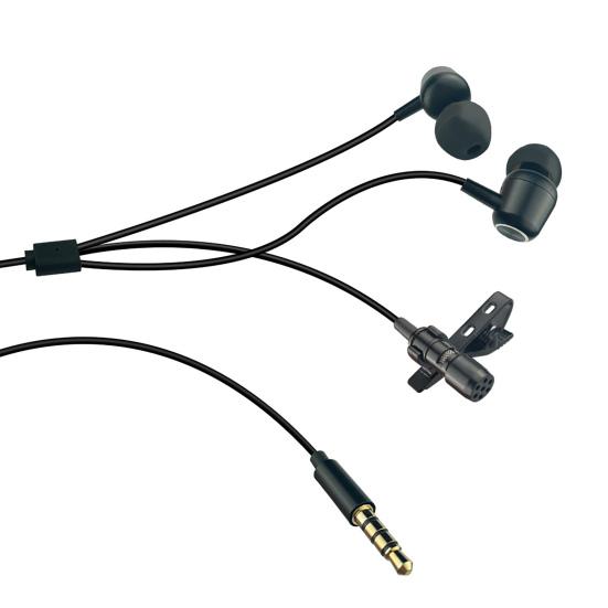 1,5 м Петличный микрофон Профессиональное шумоподавление Мини для прямой трансляции Записи Петличная гарнитура Микрофон для мобильного телефона