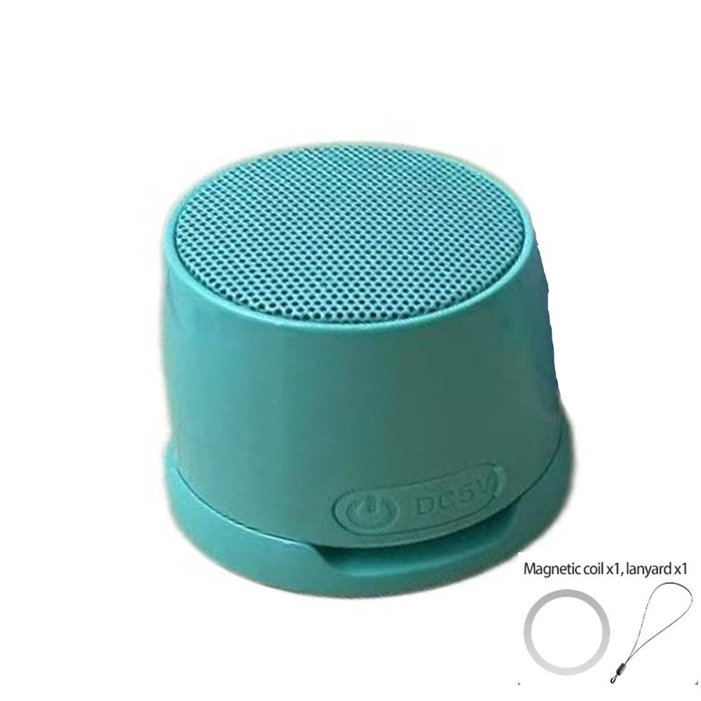 Bluetooth 5.3 Магнитный Мини-динамик Анти-потеря Глубокие Басы RGB-подсветка Динамик Компактный Дизайн HD Звук Портативная Акустическая Система Для Улицы