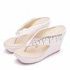 Plus Size Shoes for Women 33-43 Party Evening Summer Platform Wedges Slip On Slippers Casual Beach Footwear Women Sandals