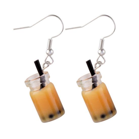 Шикарные серьги с подвесками, забавный стеклянный подарок