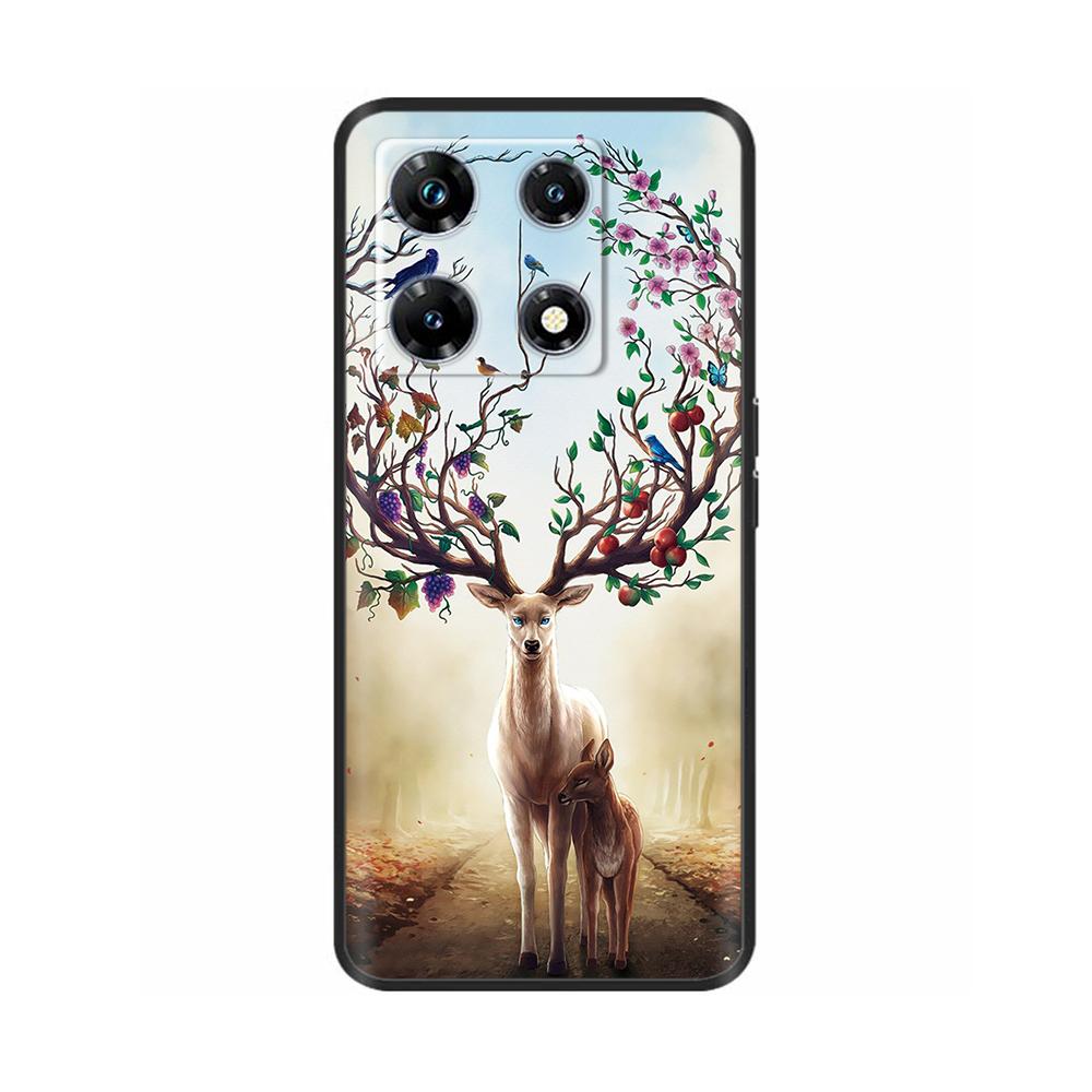 Роскошный чехол для Infinix Note 30 Чехол Мягкий силикон Покрашенная крышка для Infinix Note 30 Pro X678B Чехлы для телефона Note30 X6833B Fundas