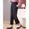 Past Autumn Mid-Aged Women's Straight-Leg Casual Pants
