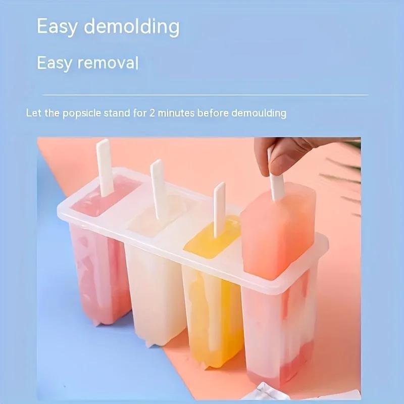 Форма для мороженого Креативная форма для мороженого ПП Форма для мороженого Многоразовая форма для крема Коробка для замороженного льда Кухонные принадлежности Аксессуары
