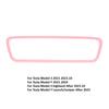 Silicone Rearview Mirror Protective Trim Cover Accessories Screen Frame Protector for Tesla Model Y Juniper/Model 3 Highland
