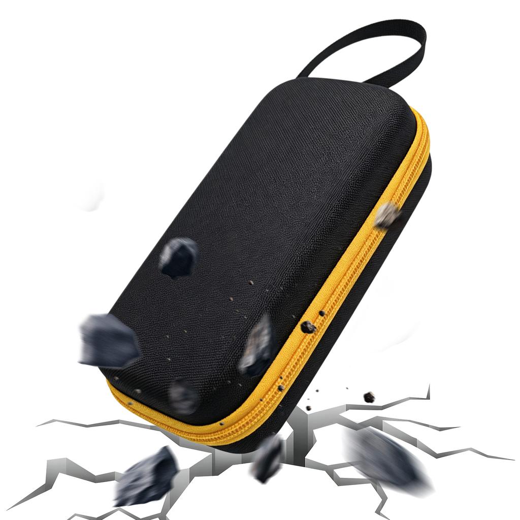 EVA Clamp Meter Holder Bag Fit for Fluke 323/324/325/302 Multimeter Carrying Bag with Portable Handle & Zipper Design