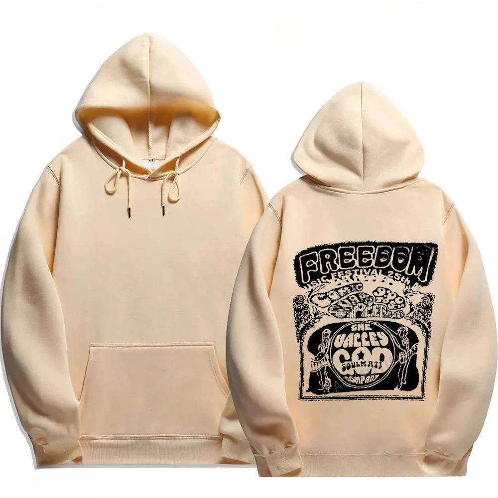 Simon Henriksson designed a printed men's high-quality hooded sweatshirt with pockets for autumn and winter, featuring an American retro street style.