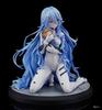 16 см Аниме Shin Evangelion Gekijouban Аянами Рей Фигурка 1/7 Длинные волосы Вер Сидящая Фигурка Игрушка Подарок Коллекция Фигурка Действия ПВХ
