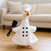 Cartoon Porch Geese Clothes Adjustable Outdoor Geese Dress Pet Transformation Attire  Holiday