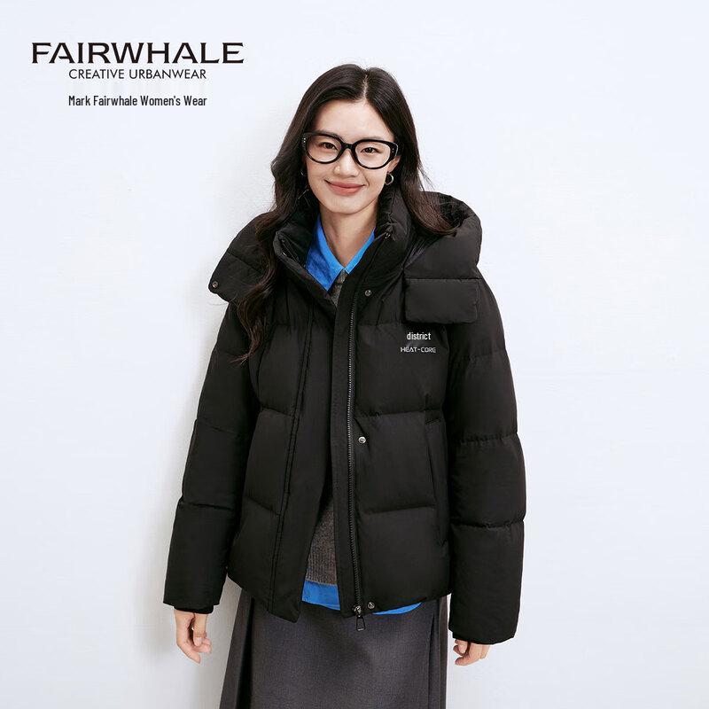 Женский пуховик Mark Fairwhale 2025 с капюшоном