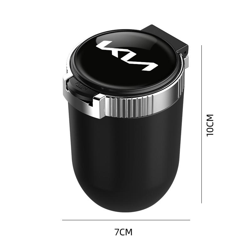 r Car Ashtray Cup With Lid With LED Light Portable Removable Car Ashtray Holder For Kia Rio Ceed Sportage Cerato Soul Sorento nvhs30