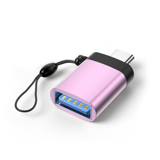 Конвертер USB 3.0 (мама) на USB Type-C (папа) OTG Адаптер для зарядки и синхронизации данных для ноутбука
