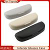 Чехол для автомобильных очков из АБС-пластика, держатель для солнцезащитных очков, чехол для Toyota Corolla Yaris Vios, коробка для хранения очков, органайзер с зажимом
