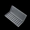 10 Slot Durable Accessories Plastic Organizer Container Battery Organizer Holder Case Storager Box