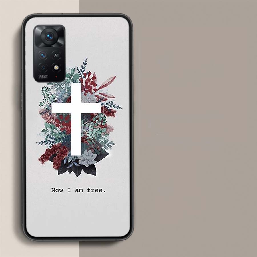 Чехол для телефона с изображением Бога Иисуса и молитвой для Redmi Note 14+ 13 Pro Plus 14C 13C 12C 12 10A 10C 10 9 8 9A 9C 9T 8A 7 Pro Xiaomi Capa Cover Милый