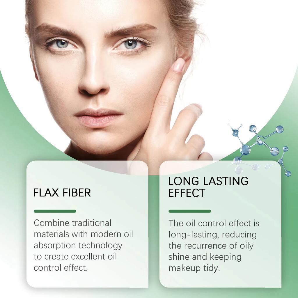 Листы масляной промокательной бумаги для очистки лица Матирующие салфетки для лица Набор профессиональных очищающих салфеток для лица Бумага для впитывания жира Средства для макияжа
